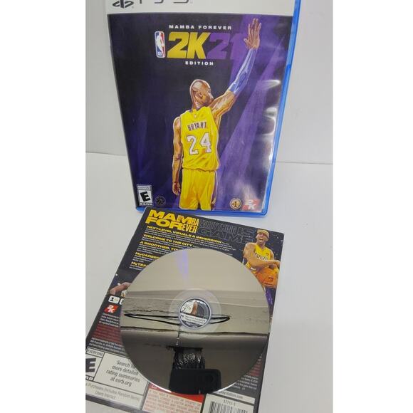 NBA 2K21 PS5 Mamba Forever Edition Kobe Bryant Sony Playstation 5 Video Game - Picture 4 of 4
